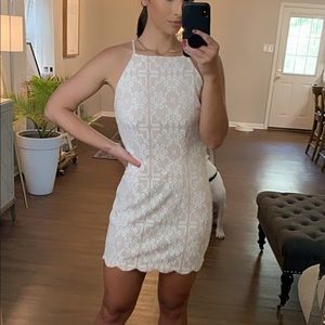 NWT! White Lace Mini Dress